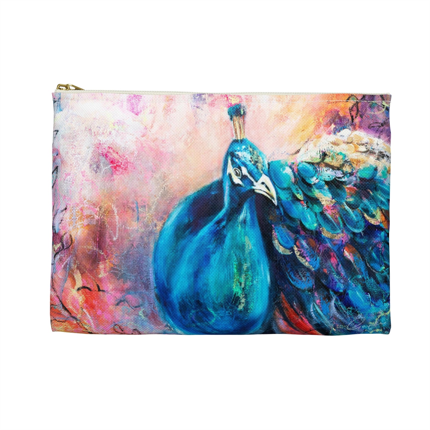 Peacock Accessory Pouch