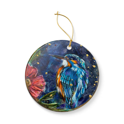 Ceramic Ornaments Kingfisher