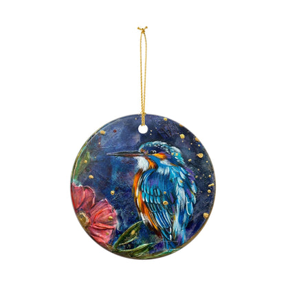 Ceramic Ornaments Kingfisher