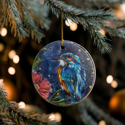 Ceramic Ornaments Kingfisher