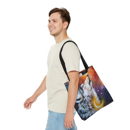 "Moon wolf "Tote Bag