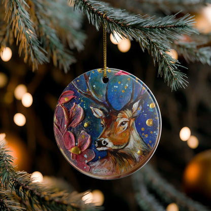 Ceramic Ornaments - Jingle in the Woods