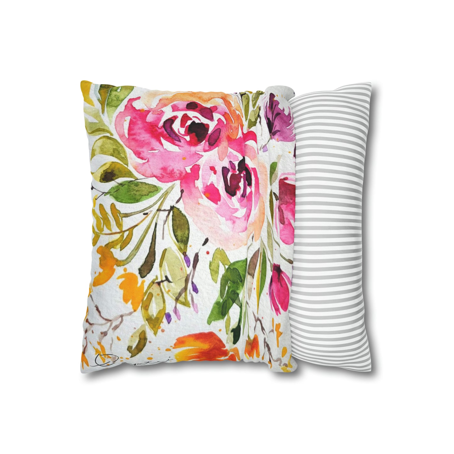 water color Square Pillow Case