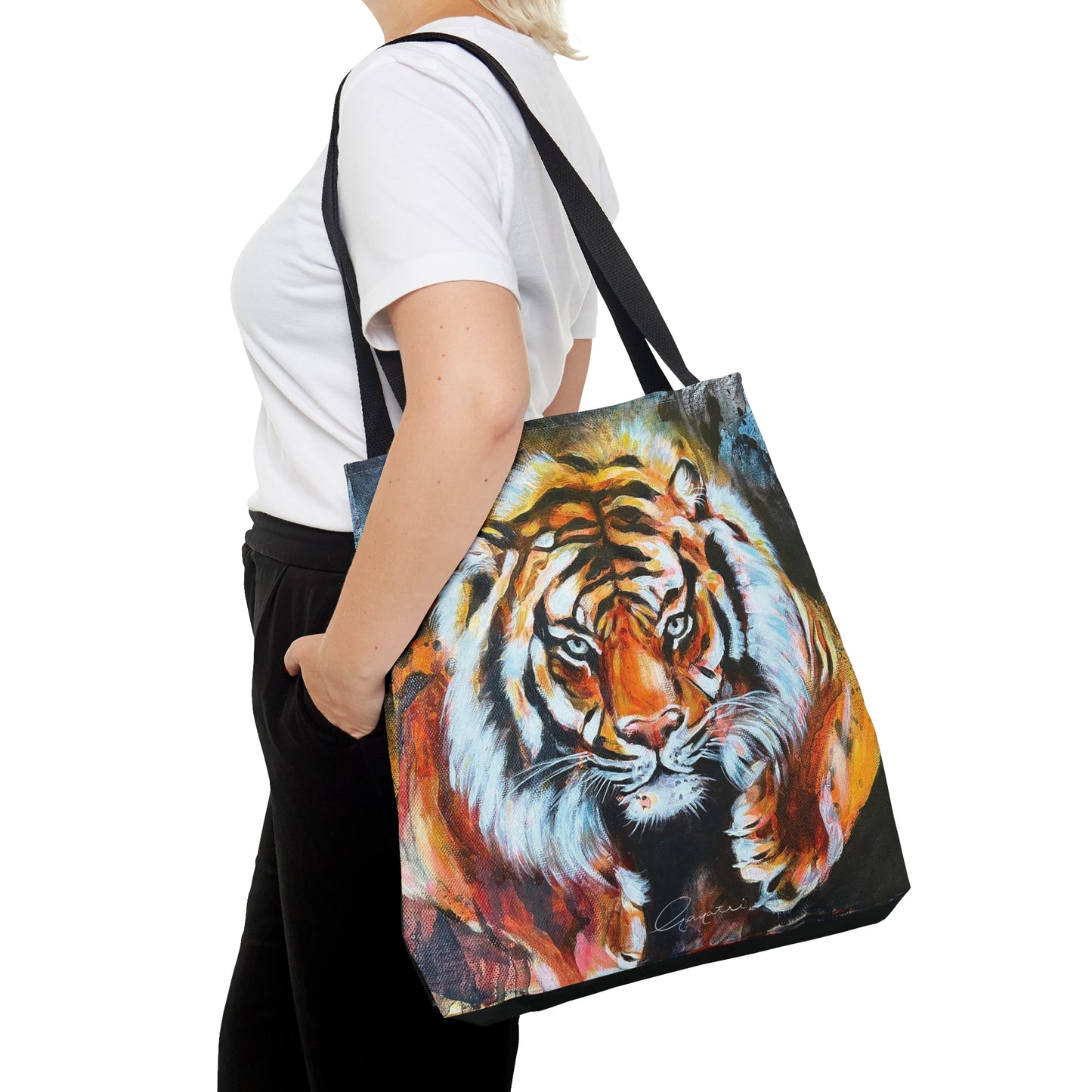 "Fierce Heart" Tote Bag