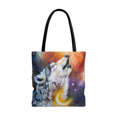 "Moon wolf "Tote Bag