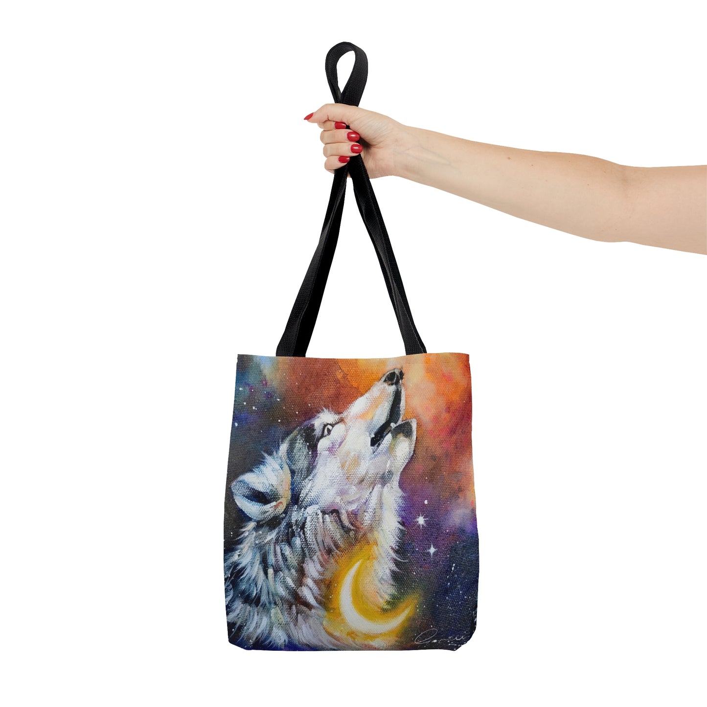 Copy of "Moon wolf "Tote Bag