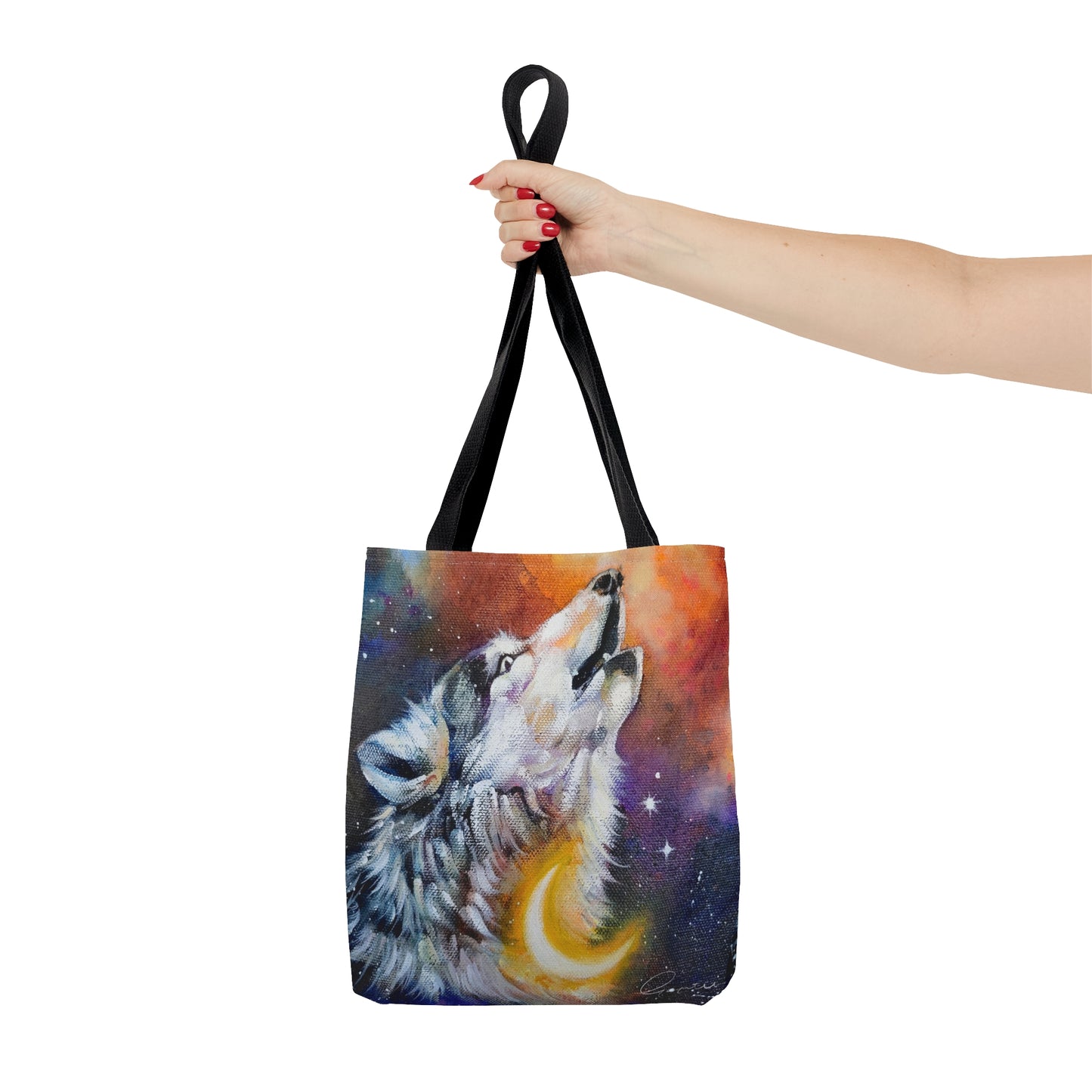 "Moon wolf "Tote Bag