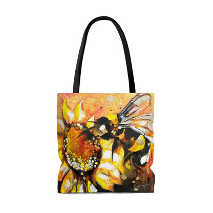 "Sunflower Bee"Tote Bag