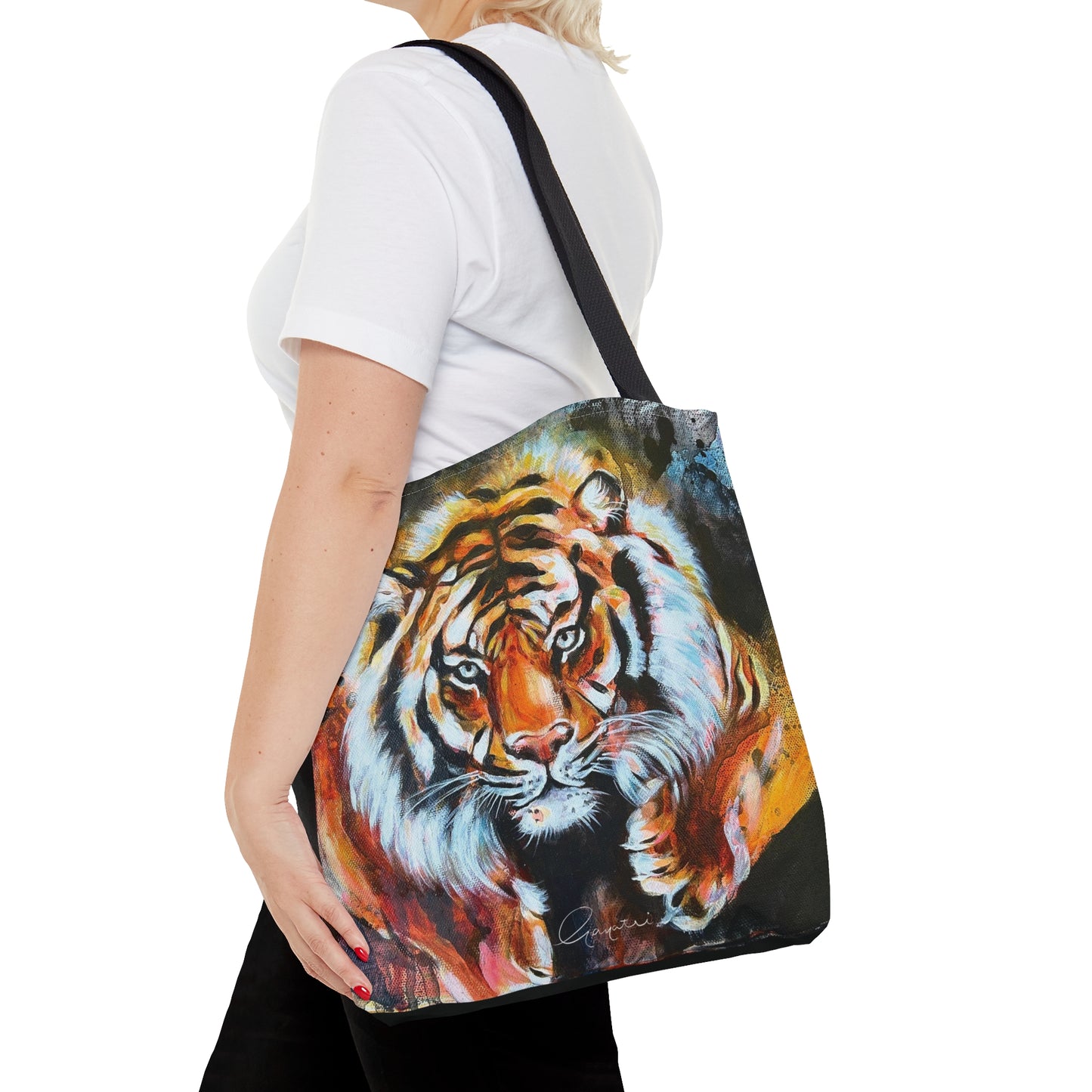 "Fierce Heart" Tote Bag