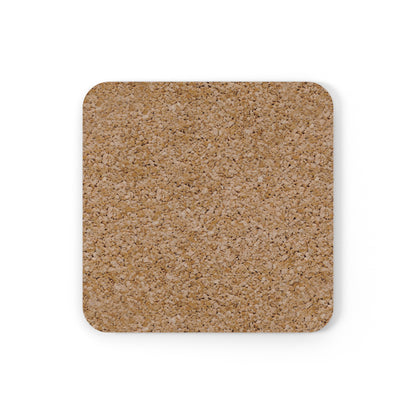 Peacock Cork Back Coaster