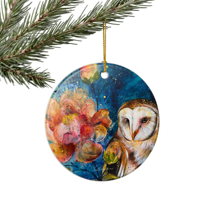 Owl Ceramic Ornaments