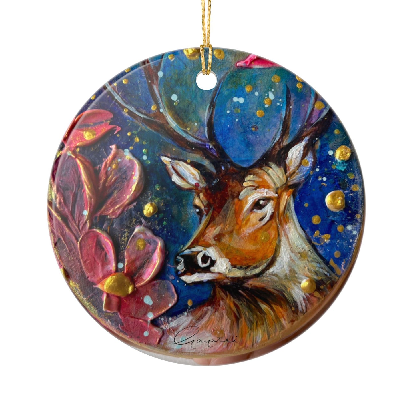 Ceramic Ornaments - Jingle in the Woods