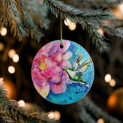 Humming Bird Ceramic Ornaments
