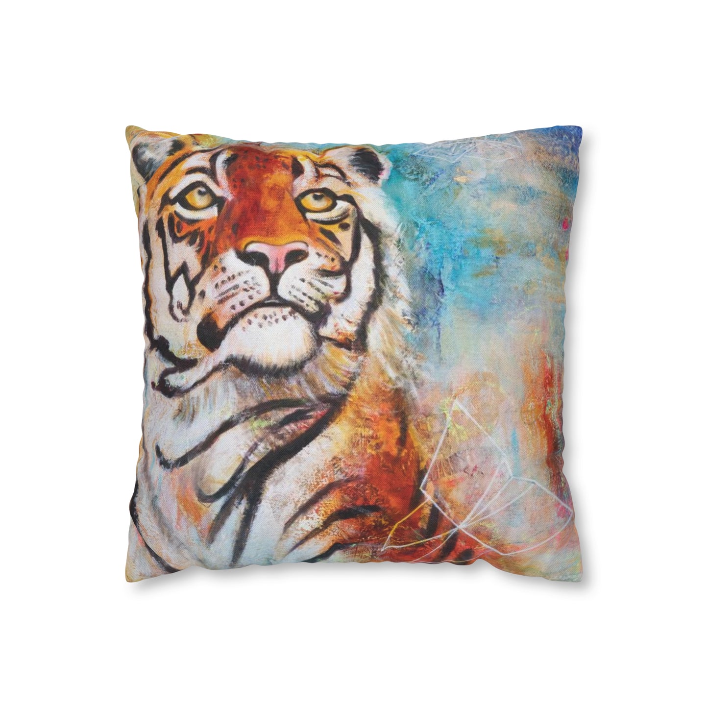 "King" Spun Polyester Square Pillow Case