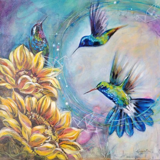 "humming bird trio"