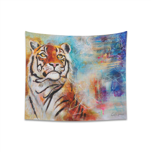 "King" Printed Wall Tapestry