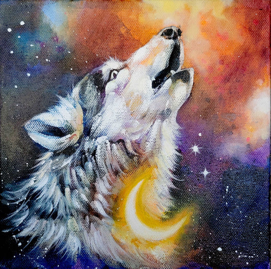 moon series - wolf